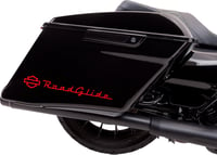 Image 1 of Road Glide Script Saddlebag Graphic