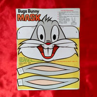 Image 1 of Bugs Bunny - Post Grape-Nuts Cereal mask (1960s) - backside