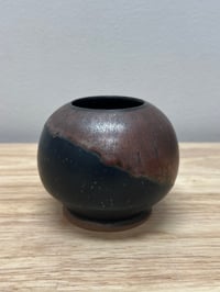 Coppery Orb Vase