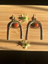 Red Jasper Arches Earrings 