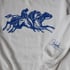 Blue Print Horse Crewneck Image 2