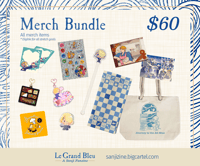 Sanji Zine ◇ Merch Bundle