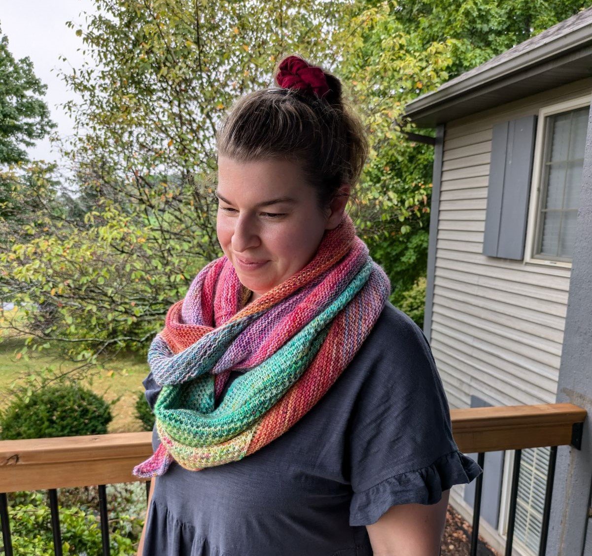 Advent Envy Shawl- Emma's yarn 2021 Advent | Multifarious Nature