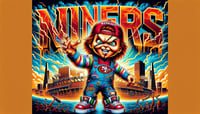 Image 2 of CHUCKY 49ers [MULTIPLE DESIGNS]