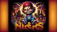 Image 3 of CHUCKY 49ers [MULTIPLE DESIGNS]