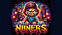 Image 4 of CHUCKY 49ers [MULTIPLE DESIGNS]