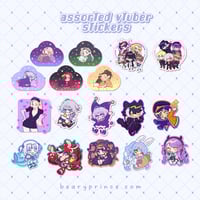 Assorted Vtuber Stickers