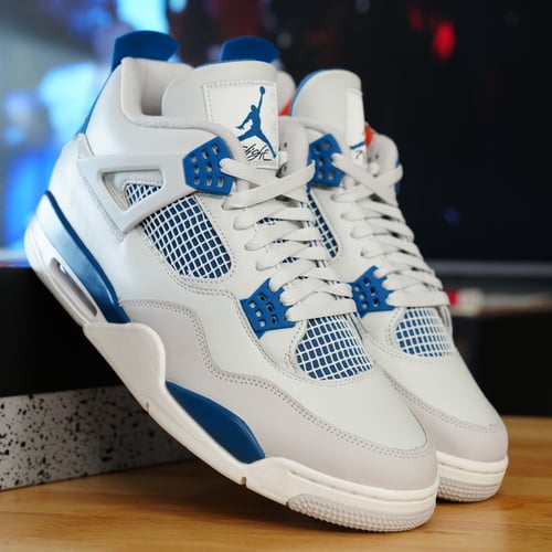 Image of Air Jordan 4 Military Blue