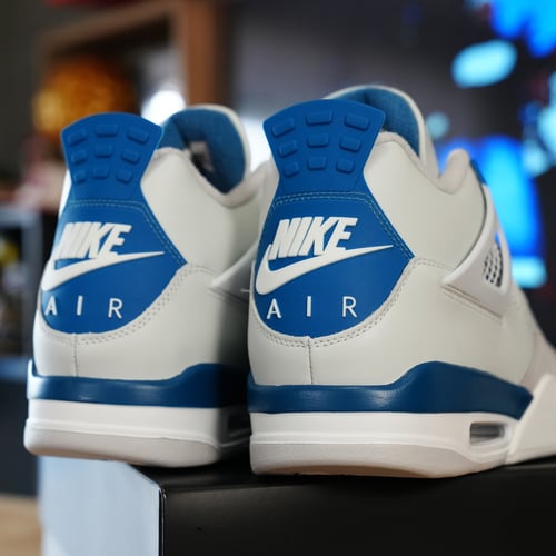 Image of Air Jordan 4 Military Blue