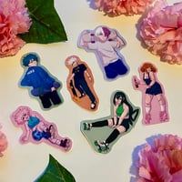 Image 1 of MHA Skater Stickers