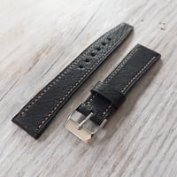 Image 1 of Corfam Style Wild Pigskin - Black