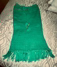 Image 5 of Kelly Green Crochet Set
