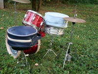 Image 2 of keep-n-time midnight blue snare drum bag