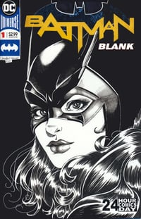 Batman Blank Featuring Batgirl