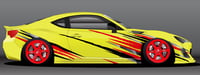 Image 1 of Full Vehicle Vinyl Set - Slashes V1