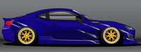 Image 4 of Full Vehicle Vinyl Set - Slashes V1
