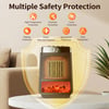 MSL Electric Heater - Portable PTC Heating Fan for Home & Office
