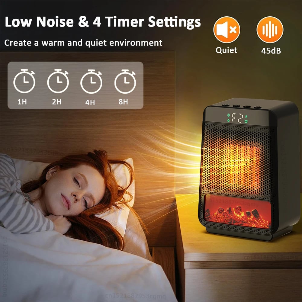 MSL Electric Heater - Portable PTC Heating Fan for Home & Office