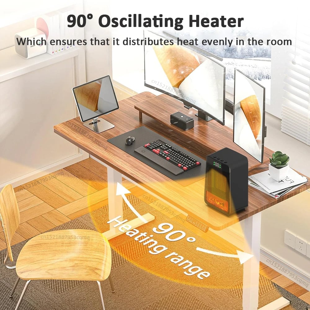 MSL Electric Heater - Portable PTC Heating Fan for Home & Office