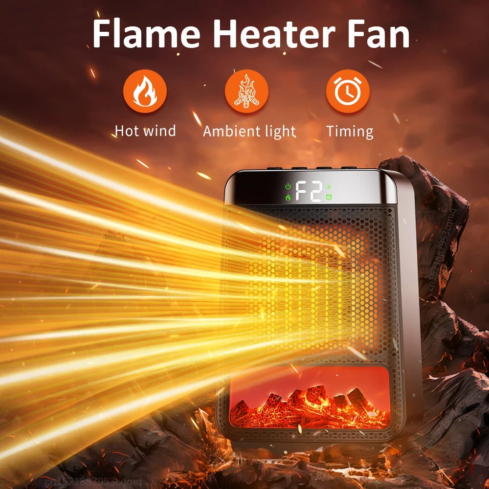 MSL Electric Heater - Portable PTC Heating Fan for Home & Office