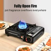 MSL Portable Dual Fuel Camping Stove - Propane or Butane with Auto Ignition