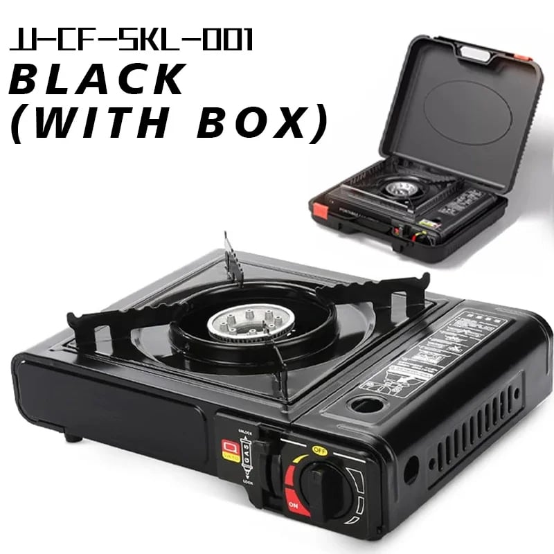 MSL Portable Dual Fuel Camping Stove - Propane or Butane with Auto Ignition