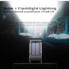 MSL Mini Solar Wireless Speaker - 1200mAh Battery with Flashlight for Outdoor Activities