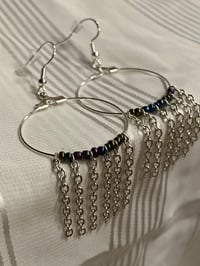 Bead & Chain Earrings