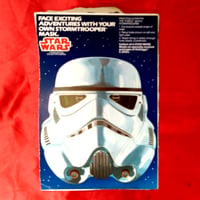 Image 1 of Stormtrooper (Star Wars) - Kelloggs C-3PO's Cereal mask (1984) - backside