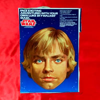 Image 1 of Luke Skywalker (Star Wars) - Kelloggs C-3PO's Cereal mask (1984) - backside