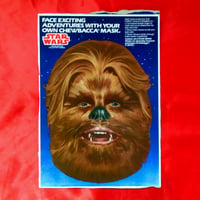 Image 1 of Chewbacca (Star Wars) - Kelloggs C-3PO's Cereal mask (1984) - backside