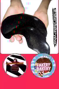 Image 3 of Water Slime/Black Licorice Candy Scented/ Black Color/Slime/Thick Scented Slime/7 once/Best Textu...