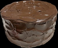Image 5 of Classic Old school vintage Chocolate cake 8x4"/fake food/fakecake/artificial cake/artificial cake...