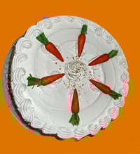 Image 5 of Medium size Fake Food/Iced Carrot Cake/ fake food/ fake cake/carrots/photo prop/prop cake/home st...