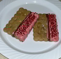 Image 2 of FAKERY BAKERY SHOP dipped cookies/ fake food/fake cookies/home decoration/fake frosted cookies wi...