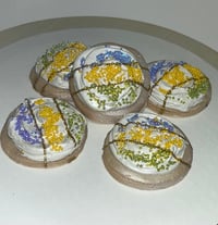 Image 5 of Brighten up any Mardi Gras/very classy/fake food/fake cookies/home decoration/fake frosted cookie...