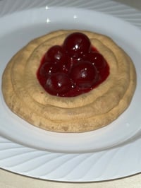 Image 2 of Danish fake food/ fake food/fake danish/home decoration/fake danish with cherry filling/ durable/...