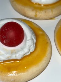 Image 2 of Mini and cute maple syrup pastries/ fake food/fake pastry/home decoration/fake pastries with a ch...