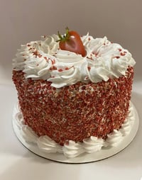 Image 7 of Medium size,Fake Food Strawberry Shortcake 6x6” (ON SALE!)