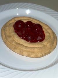 Image 3 of Danish fake food/ fake food/fake danish/home decoration/fake danish with cherry filling/ durable/...