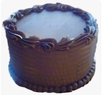 Image 1 of Fake food, Fake Food Big Elegant Chocolate Cake 8x5”