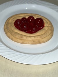 Image 4 of Danish fake food/ fake food/fake danish/home decoration/fake danish with cherry filling/ durable/...