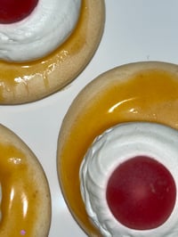 Image 3 of Mini and cute maple syrup pastries/ fake food/fake pastry/home decoration/fake pastries with a ch...