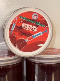 Image 9 of Blood Slime /Halloween/ Unsented/ Dark Red Color/Slime/Thick unscented Slime/7 once/Best Texture ...