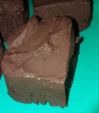 Image 2 of Set of 4 chocolate brownies/fake chocolate cake/FAKE FOOD/artificial cake/ artificial food/ fake ...