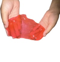 Image 1 of Water Jelly Slime, Watermelon Slime, Watermelon Scented, watermelon pink red Color, Slime, Thick ...