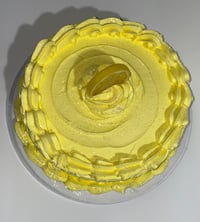 Image 2 of FAKE FOOD, Lemon Cake, yellow, cake, centerpiece