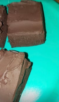 Image 5 of Set of 4 chocolate brownies/fake chocolate cake/FAKE FOOD/artificial cake/ artificial food/ fake ...