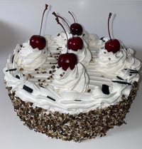 Image 3 of Fake Food Chocolate Short Cake Cheesecake, Cake 8x5”