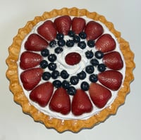 Image 4 of Fake Food Pie, Berry Design Pie, Lightly Sugar in a Golden Crust 10 x 2.5”